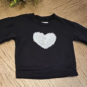 Pearl Heart Sweater Size 5